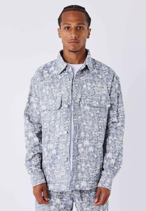 TROPICALE - Camicia - bleu gris