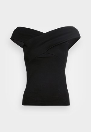 ANDIATA ABELENA - T-shirt estampada - black