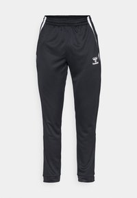 HMLLEAD TRACK PANTS - Spodnji deli trenirk - black