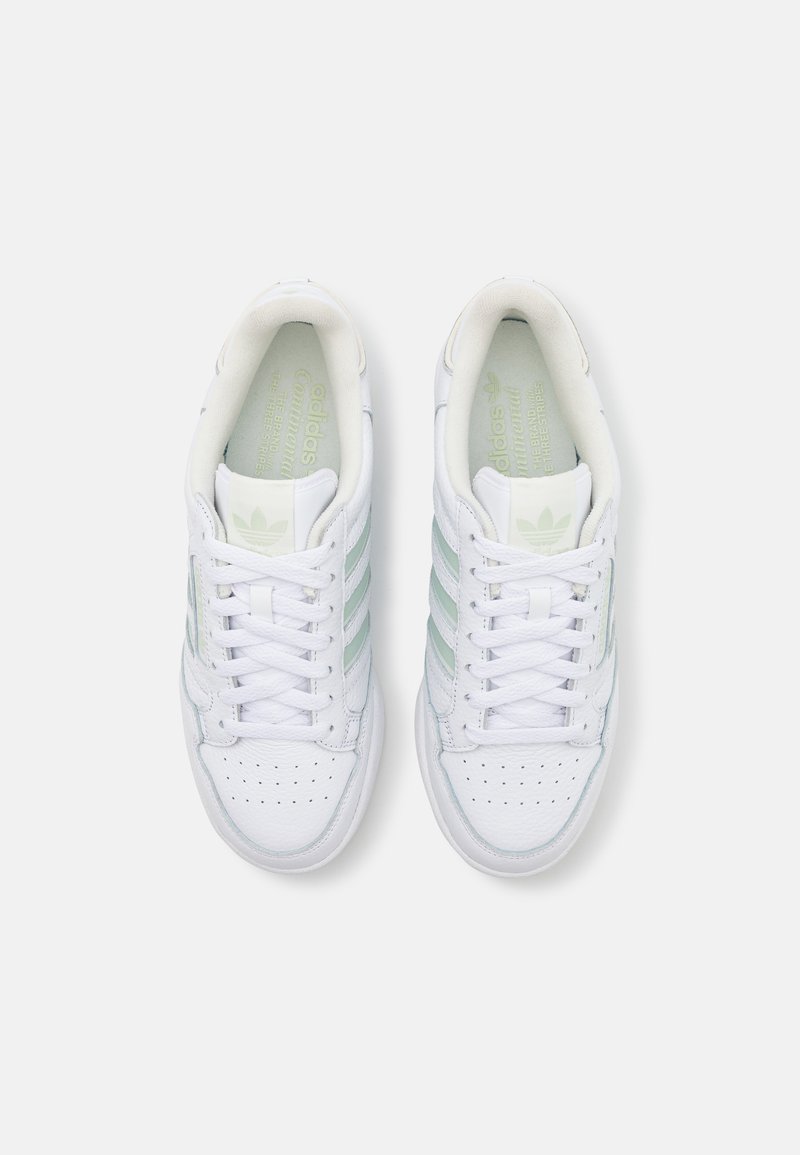 Originals CONTINENTAL 80 STRIPES UNISEX - Zapatillas - footwear white/linen green/off-white/blanco -