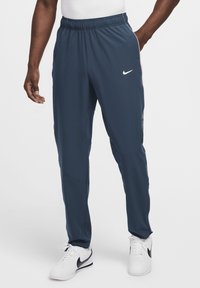 Nike Performance Pantalones deportivos - armory navy/plum dust/white