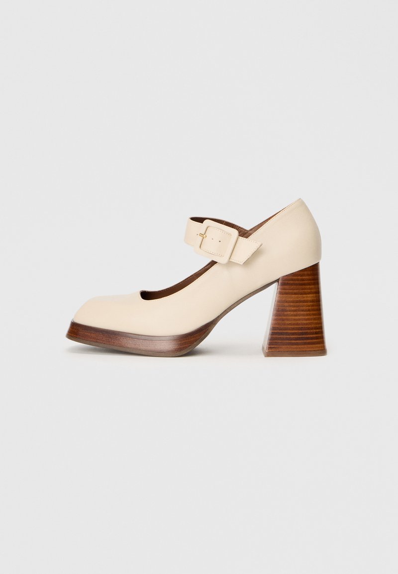 ALOHAS Plateaupumps beige