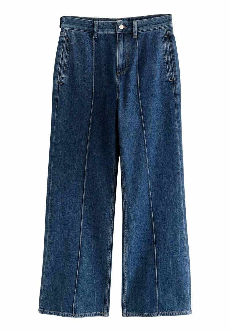 Next TALL FIT - SEAM FRONT STRAIGHT - Straight leg -farkut - dark blue