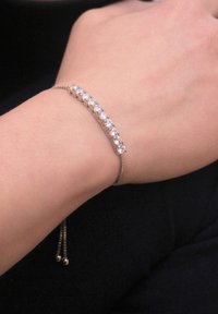 MYC Paris PARURE ROUND MIA SET - Orecchini - couleur argentée cristal