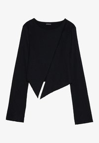 Long sleeved top - black