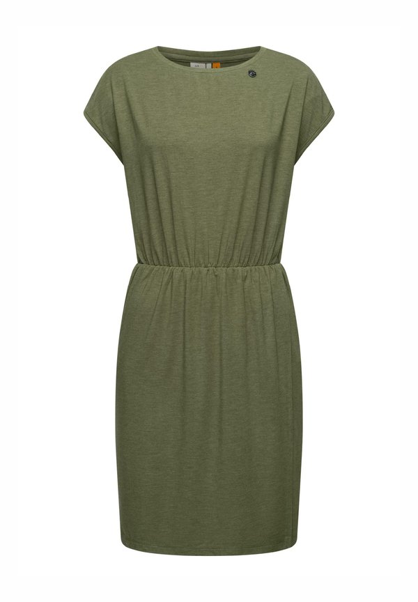 Jerseykleid - olive
