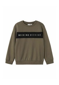 Name it REGULAR FIT - Sudadera - tea leaf