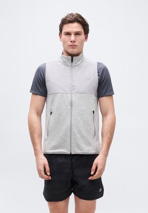 HEAT GRID VEST - Γιλέκο - athletic grey