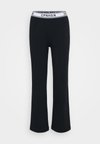 WIDE PANTS - Pyjamasbukse - black