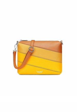 COALIE STRIPED - Cross body bag - yellow