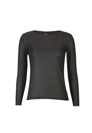 Liberté Essentiel, Blouse - black gold dot
