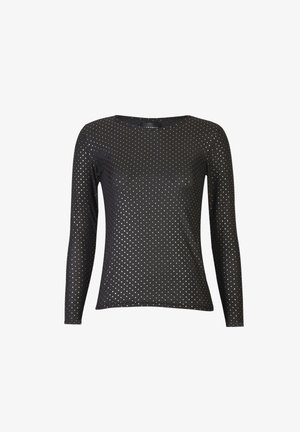 Liberté Essentiel, Blouse - black gold dot