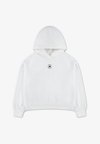 PINTUCK HOODIE - Φούτερ με κουκούλα - vintage white