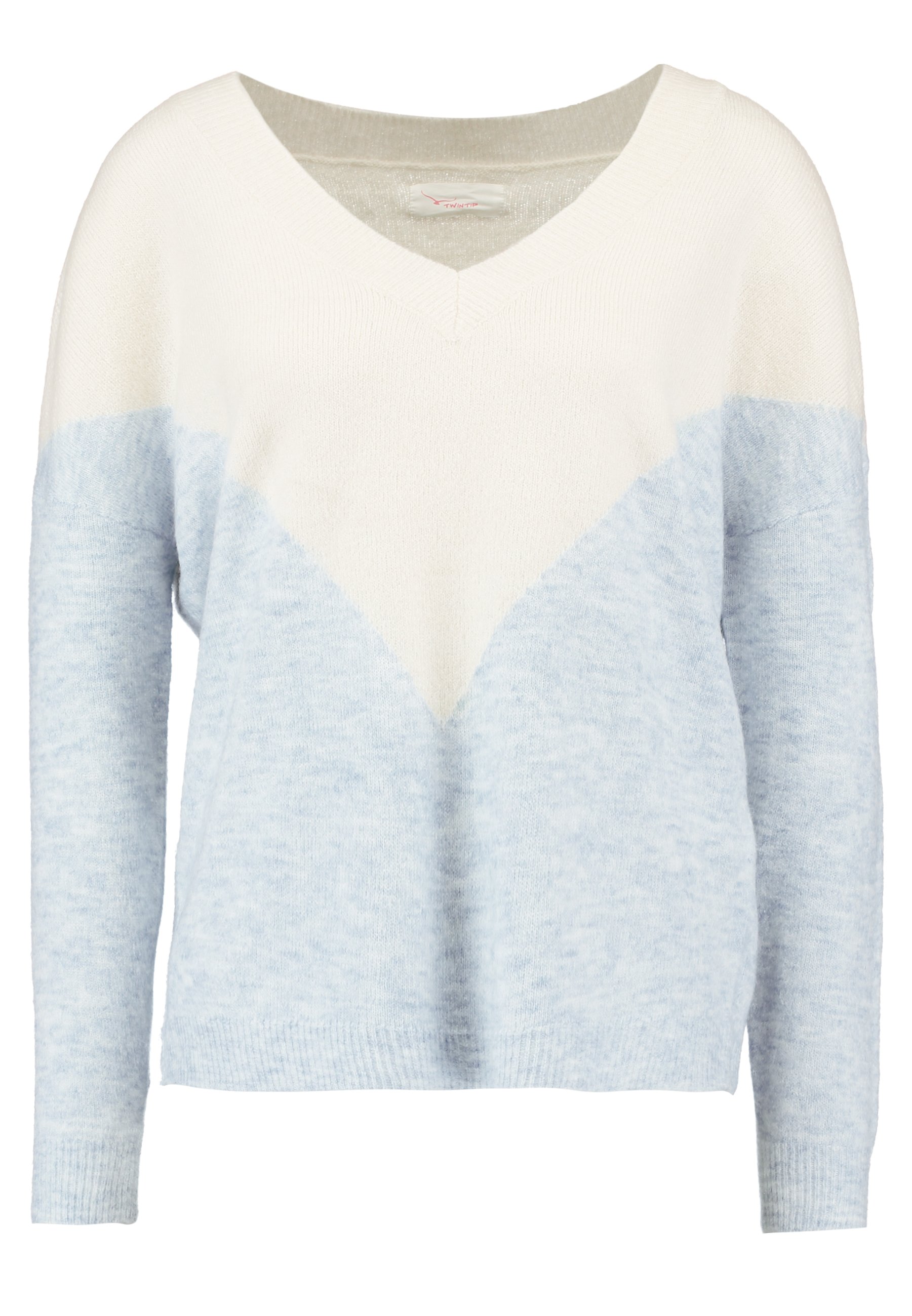 TWINTIP Strikkegenser bluebeige Zalando.no TWINTIP Strikkegenser blue Zalando.no