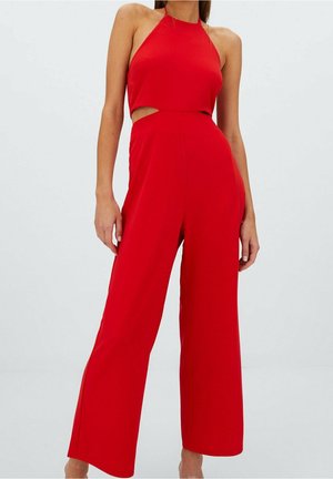 Jumpsuit - red