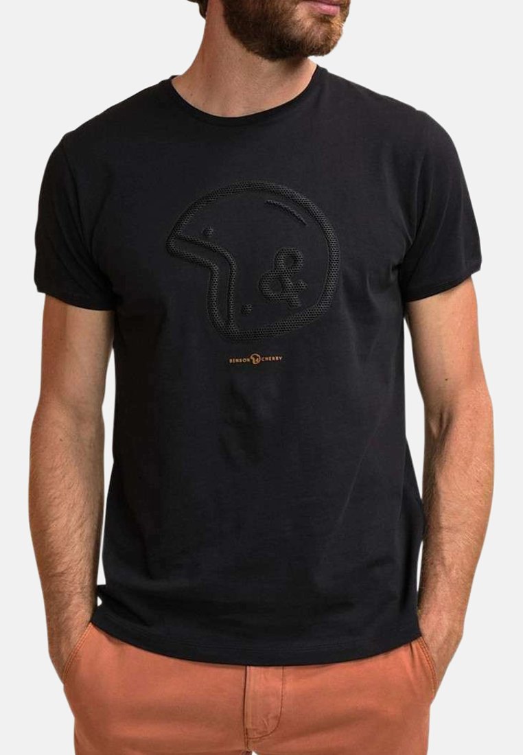 BENSON & CHERRY T-shirt imprimé - noir