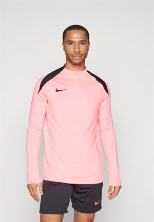 Nike Performance STRIKE DRILL TOP - Longsleeve - sunset pulse/black