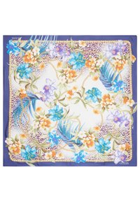 Non selezionato, blumenmuster blau