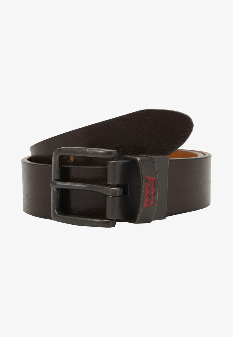 Levi's® BATWING BUCKLE BELT - Cinturón - dark brown