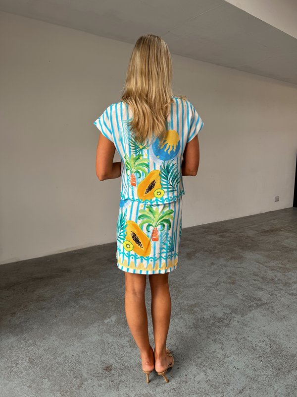 RIO WRAP SKRIT - Mini skirt4