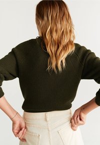Mango Svetr - khaki