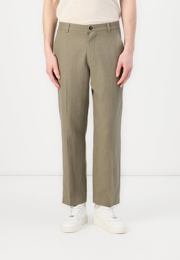 SLH220 LOOSE MADS SUN PRESS PANT - Stoffhose - vetiver