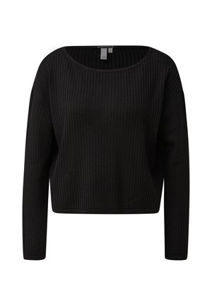 QS, STRICKPULLOVER - Trui - schwarz