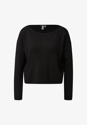 QS, STRICKPULLOVER - Trui - schwarz