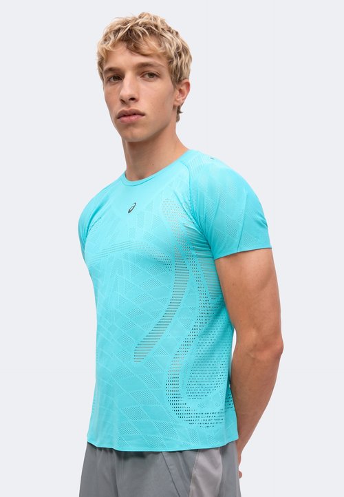 ASICS METARUN - Sports T-shirt - energy aqua — photo 4