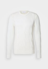 MEGA CABLE O-NECK - Jumper - off white