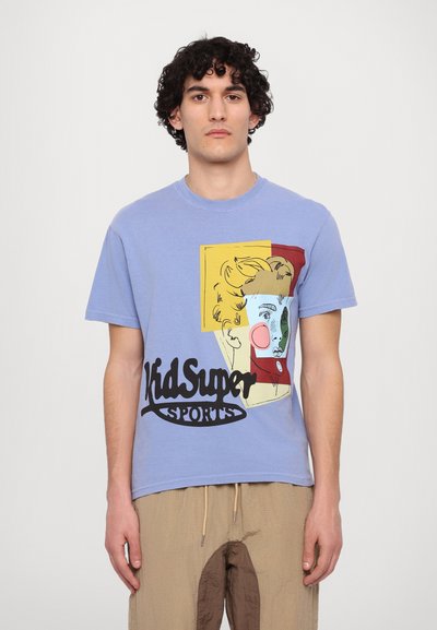 Kidsuper TEE - Μπλουζάκι με στάμπα - blue