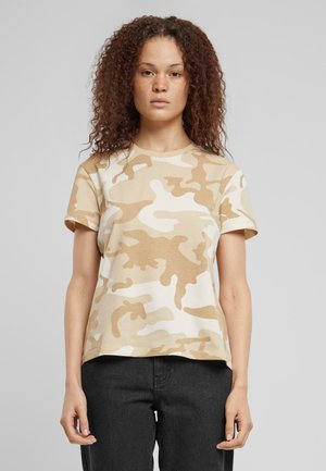 Urban Classics REGULAR  - Print T-shirt - simplesandcamo