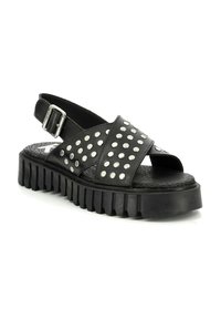 Kickers CUIR KICK FACT - Sandali con plateau - noir
