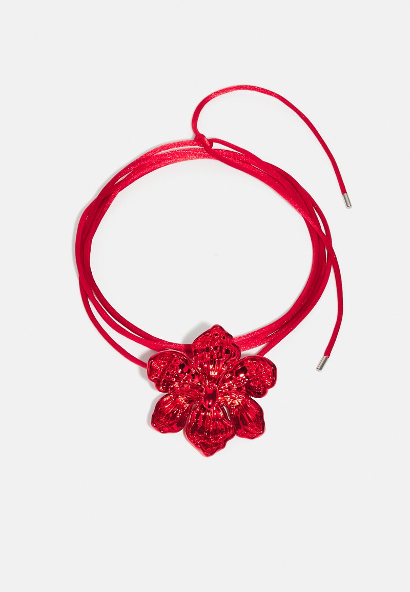HUGO KREIT IRIS LACET - Halskæder - red