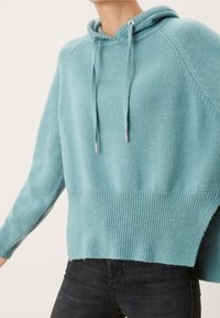 s.Oliver Felpa con cappuccio - turquoise