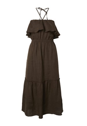 DRYKORN, LUMIRA - Vestido largo - brown
