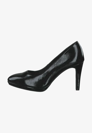 s.Oliver, Plateaupumps - black patent