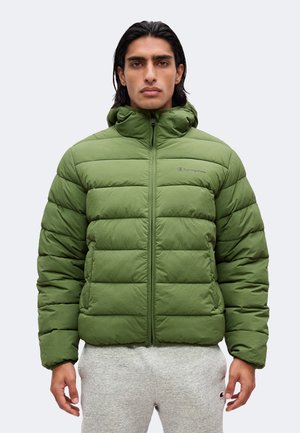 Champion, SPORTSWEAR JACKET STANDARD FIT - Суитшърт с цип - green