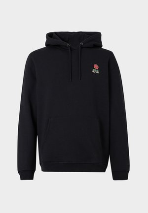 SCREAMING ROSE UNISEX - Hoodie - black