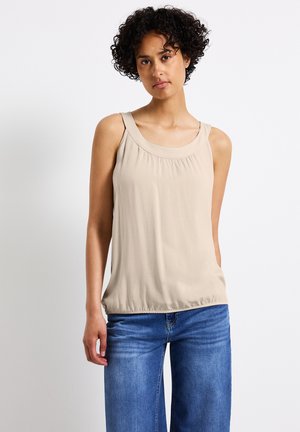 Street One STRUKTURMIX - Blouse - beige