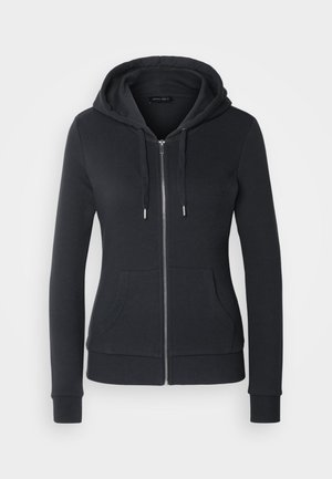 Zip-up sweatshirt - black