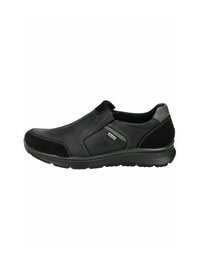 Zapatos sin cordones - schwarz grau