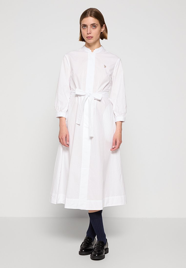 U.S. Polo Assn. Maxi-jurk crème