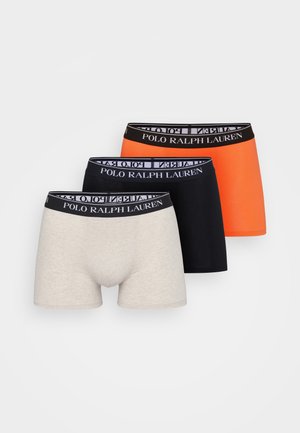 TRUNK 3 PACK - Trunks - orange/grey melange/black