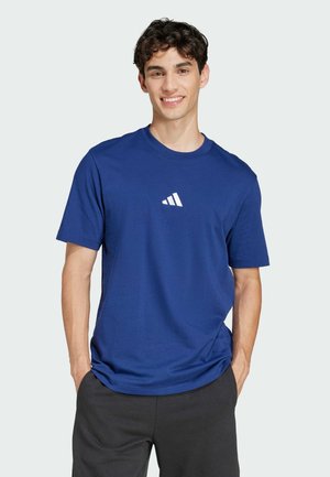SL SJ - Basic T-shirt - dark blue white