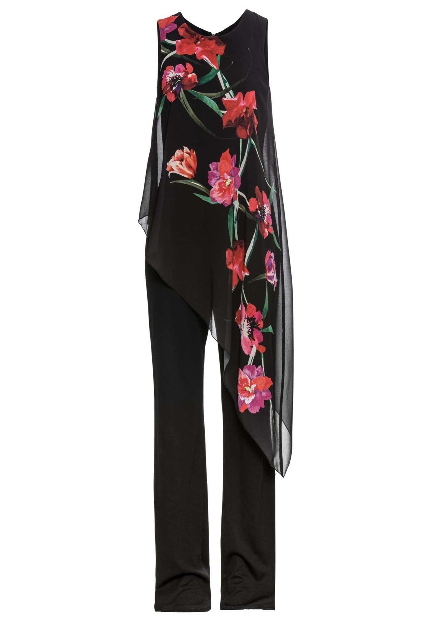 bonprix Tuta jumpsuit - schwarz/multicolore - Zalando