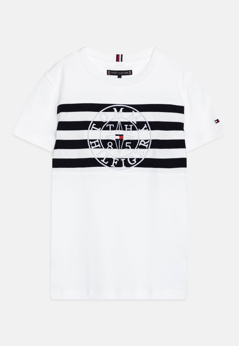 Tommy Hilfiger Nautical Tee T Shirt Imprimé Whiteblanc Zalandobe