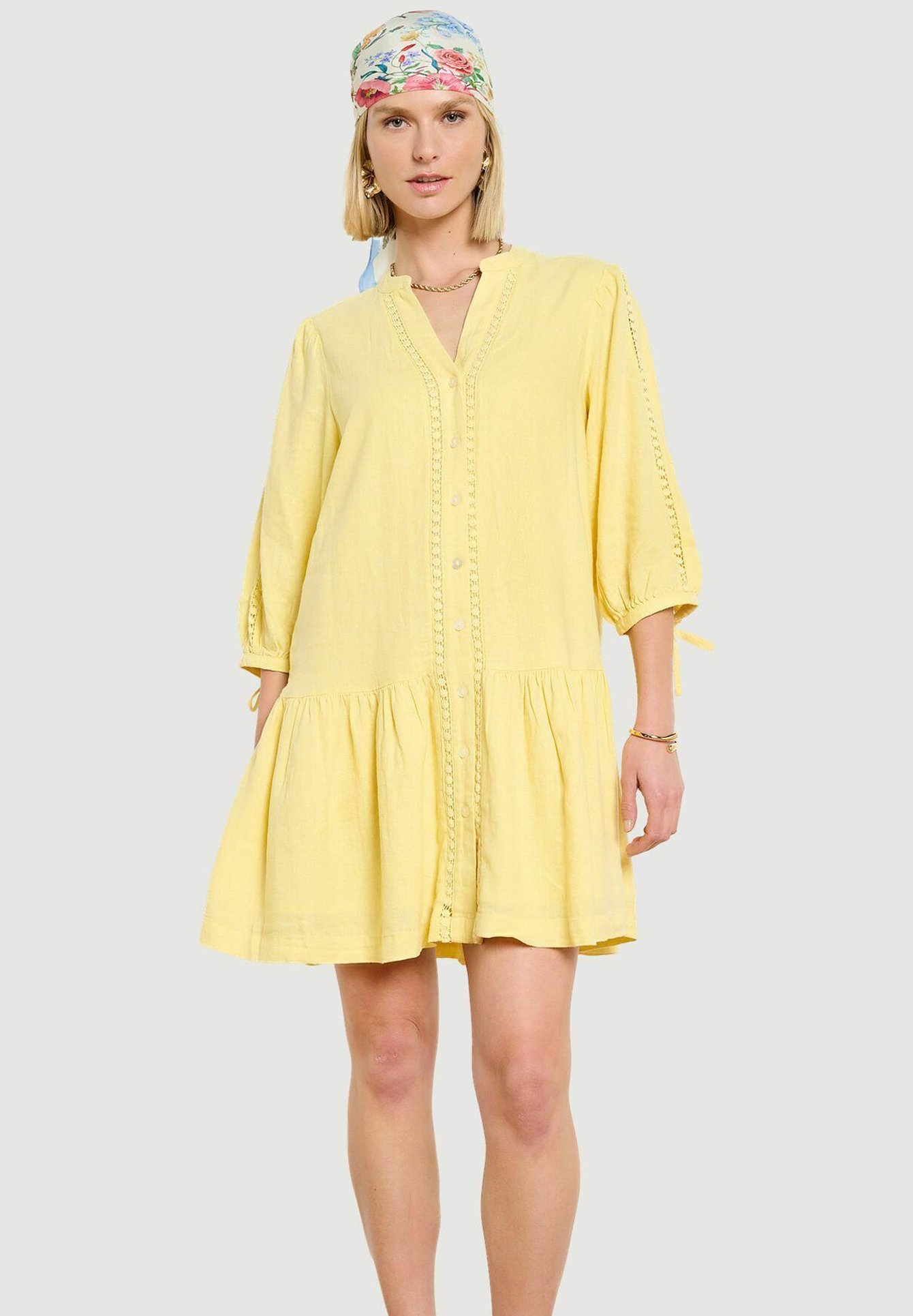 LolaLiza Day dress - yellow pastel/yellow - Zalando.ie