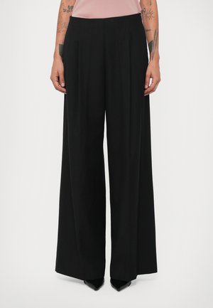TROUSER - Auduma bikses - black
