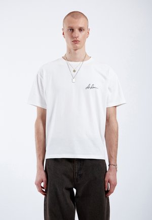 BACE TEE - T-shirt basique - off white small script
